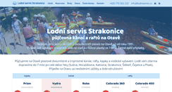 Desktop Screenshot of lodniservis.cz