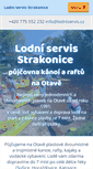 Mobile Screenshot of lodniservis.cz