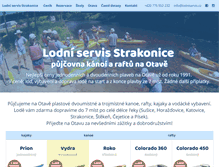 Tablet Screenshot of lodniservis.cz